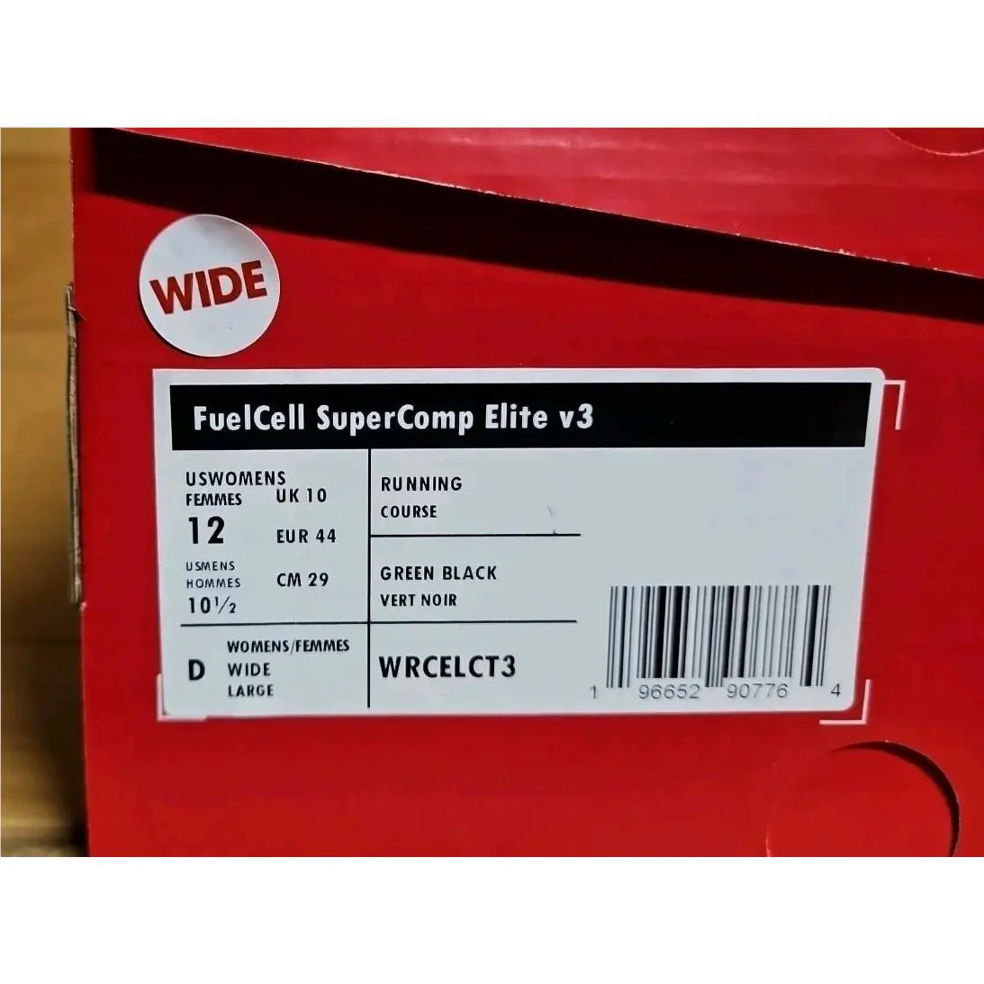 New Balance shoes - New Balance FuelCell SuperComp Elite V3 - WRCELCT3 - Green (UPC: 196652907764) 8