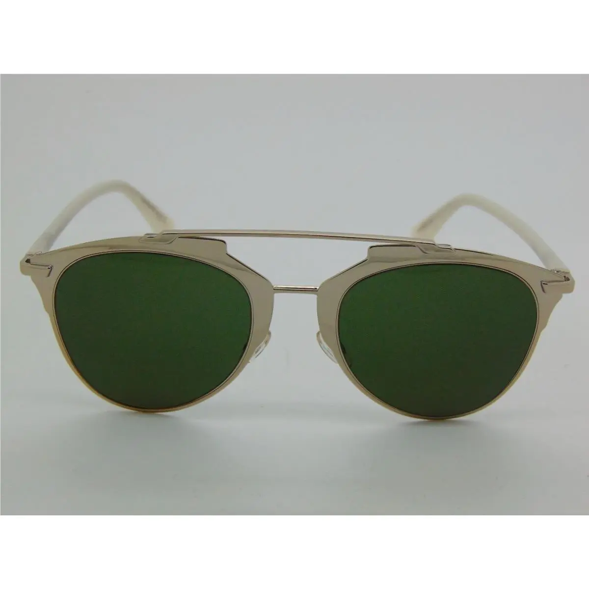 Christian  Reflected TUP1E Pale Gold/white Aviator 52mm Sunglasses by Dior
