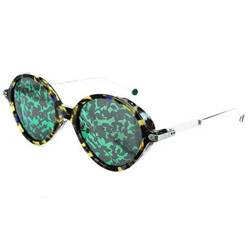 Umbrage 00X8/TW Sunglasses Blue Havana Palladium / Grey Green Pattern by Dior