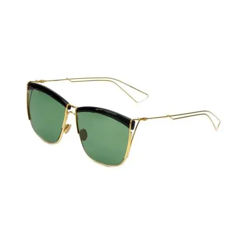 Christian  Designer Sunglasses So Electric MY2 in Black Gold with Green Lens by Dior