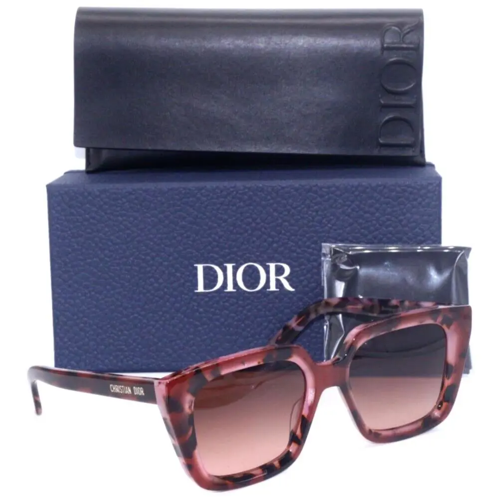 Christian  midnight S1I 25F1 Tortoise/brown Gradient Lens Sunglass 53-18 by Dior