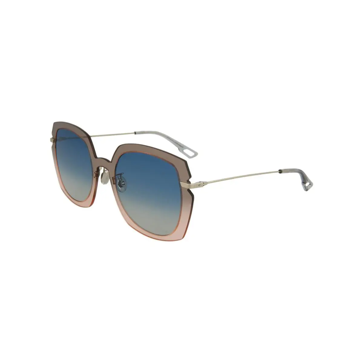 ATTITUDE1S-07HH-84 Unisex Christian Dior DIORATTITUDE1 Sunglasses - Frame: GREY PINK