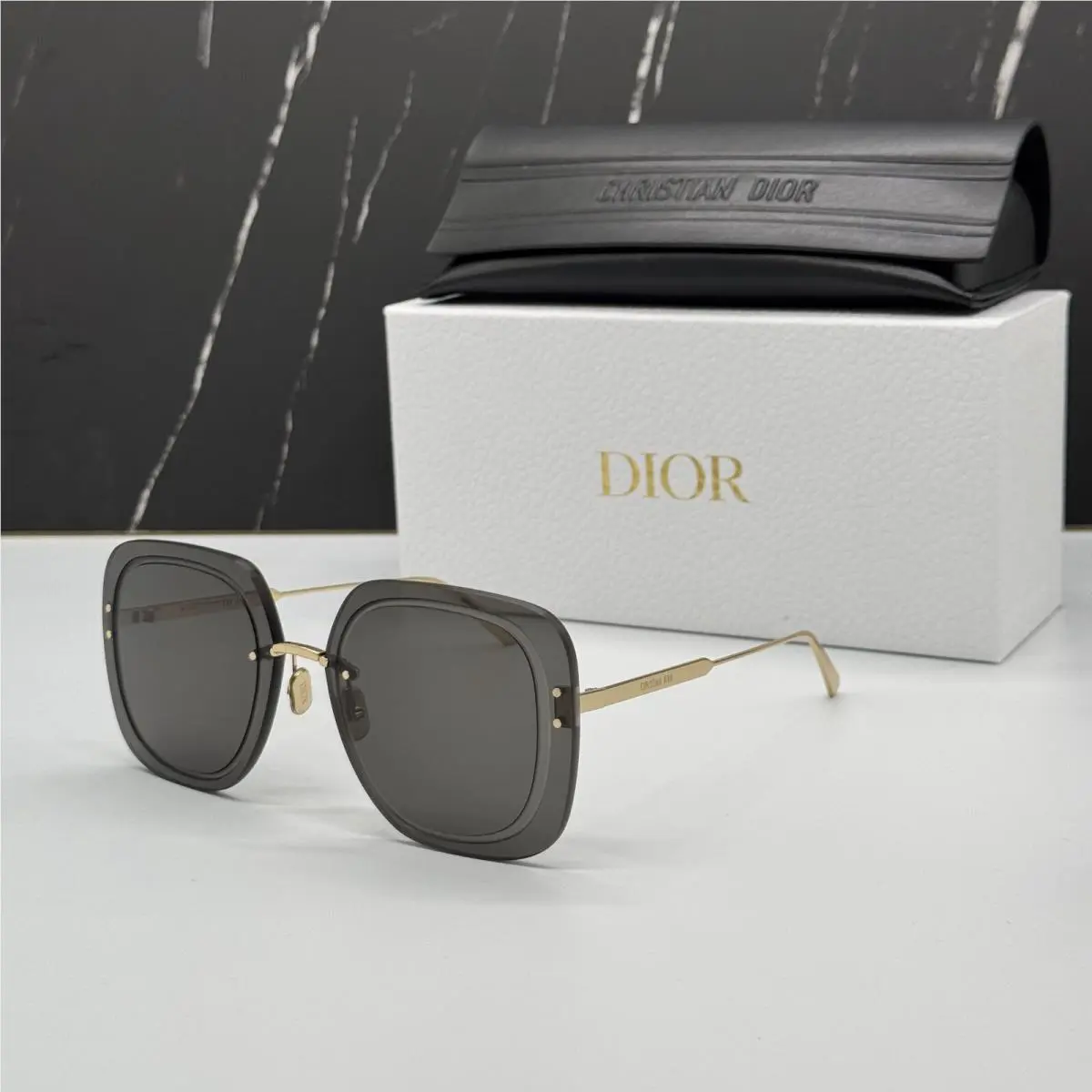 Ultradior SU B0A0 Dior Gold Smoke Women Dior Sunglasses