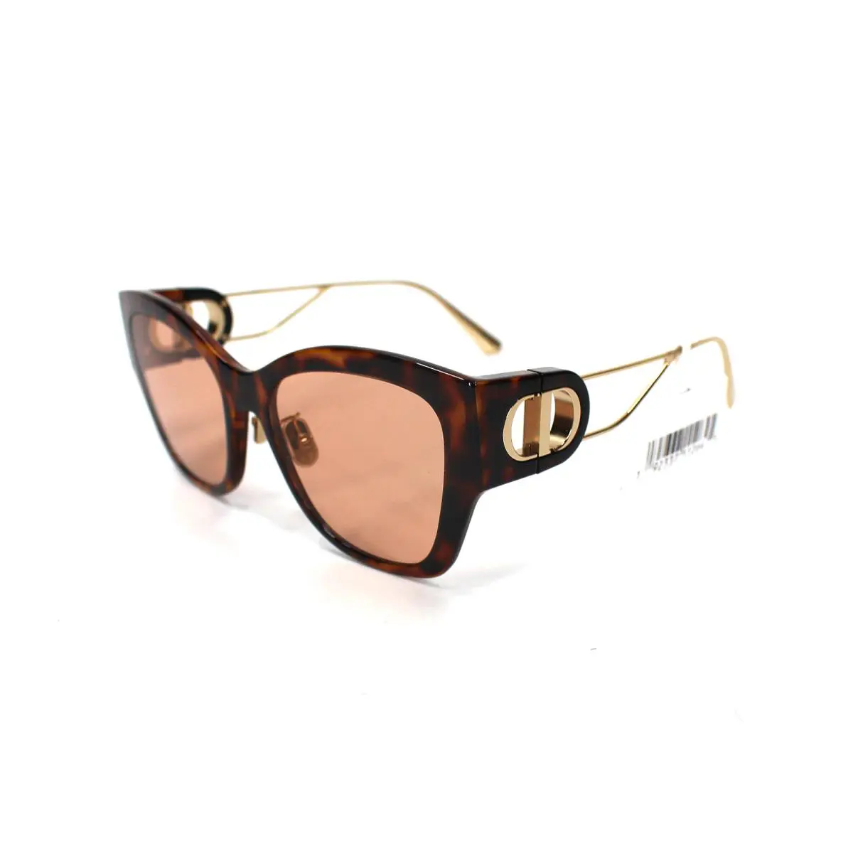 30MONTAIGNE B2U Sunglasses 54mm Gold Logo Tortoise Brown with Case by Dior