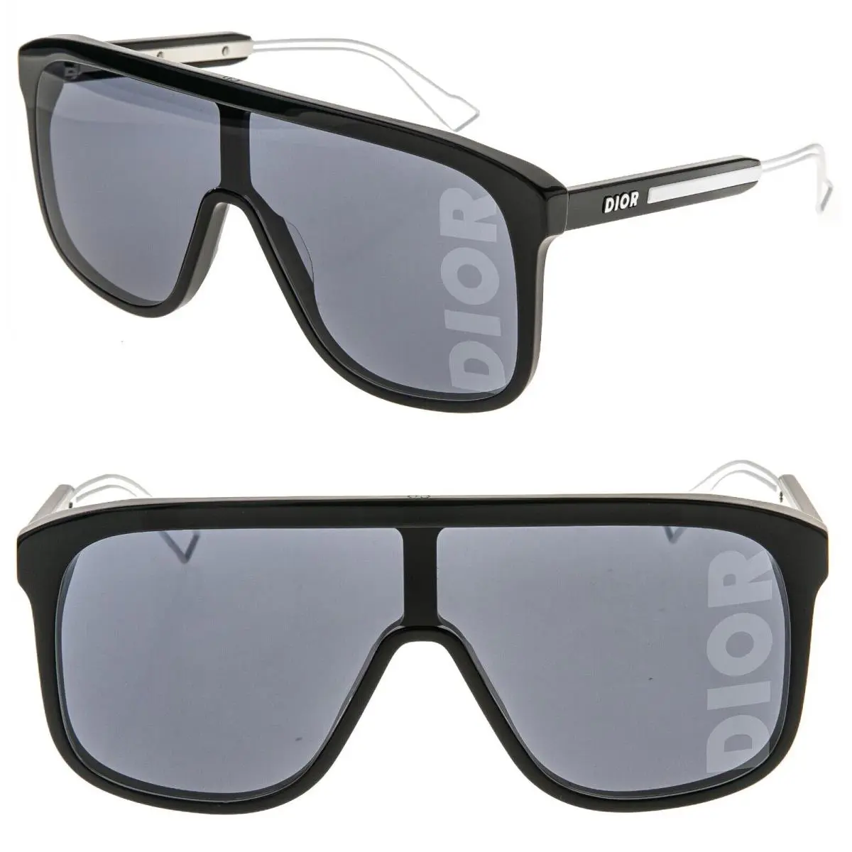 Christian Dior Fast Black Mask Removable Strap M1I Sunglasses DM40102I Diorfast