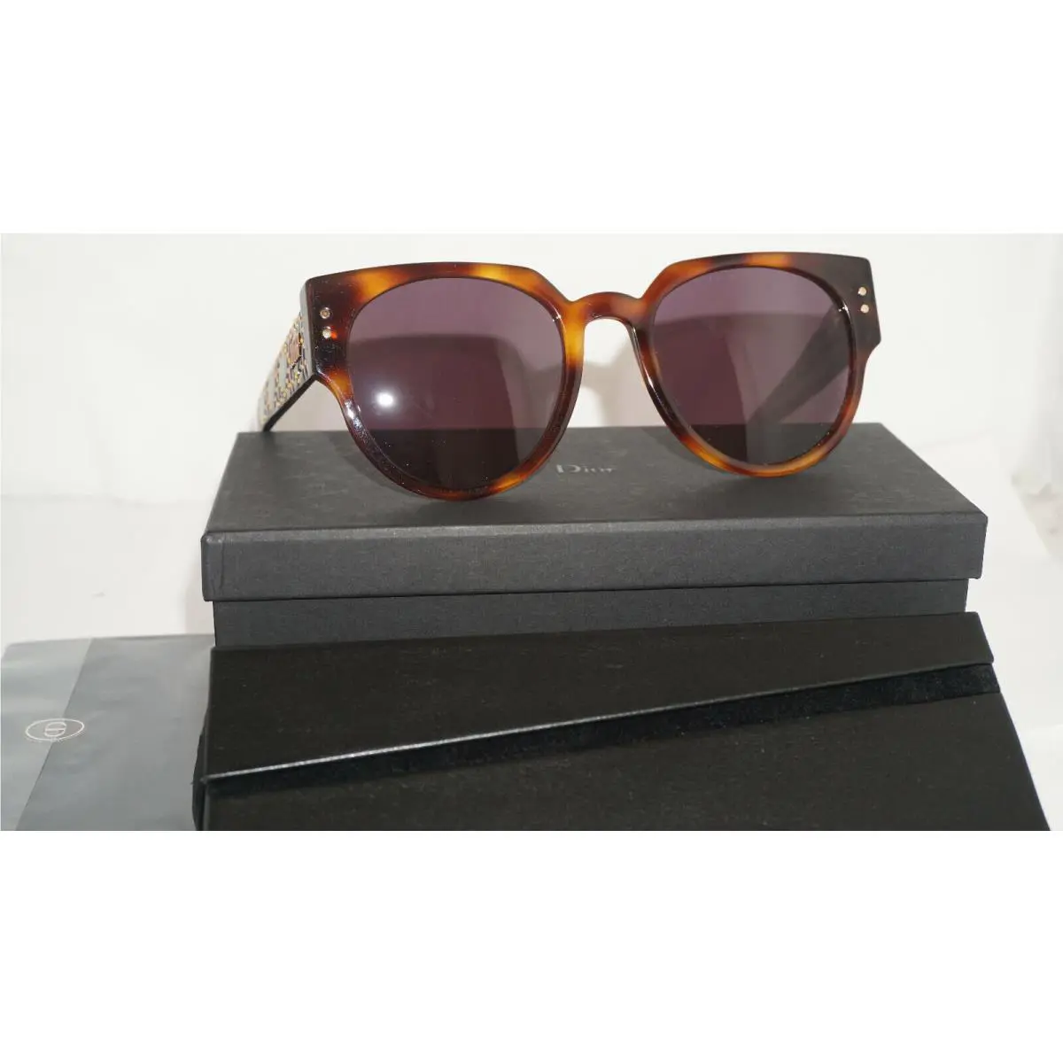 Christian Dior Sunglasses Havana Violet LADYDIORSTUDS3 086 54 18 140