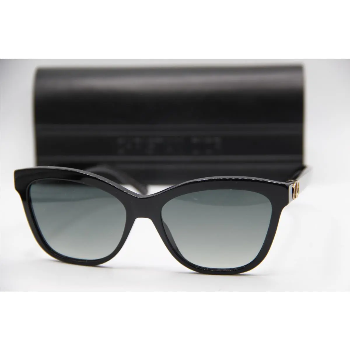 Christian Dior Black Gold Gradient Sunglasses W/case 56-16