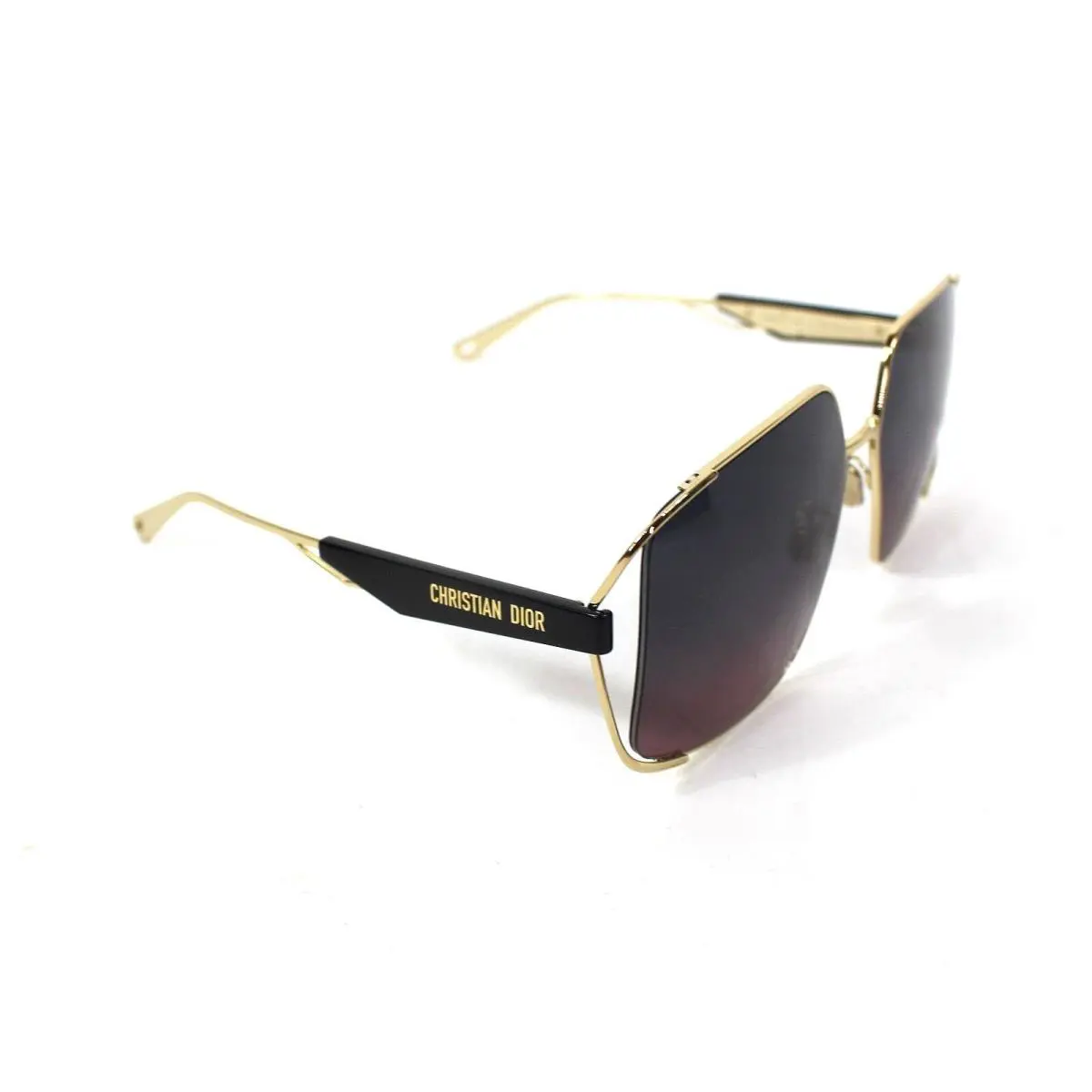 Archidior S1U Oversized Sunglasses 61mm Gold Square Purple Gradient by Dior