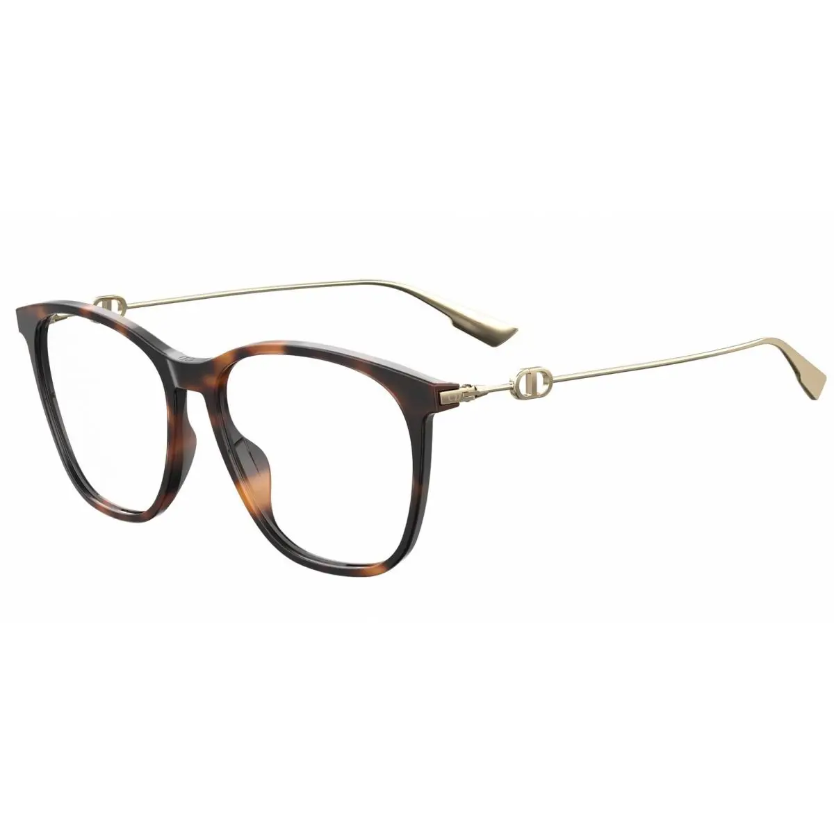 DIORSIGHTO3 086 Eyeglasses 55mm Dark Havana / Clear Demo Lens by Dior