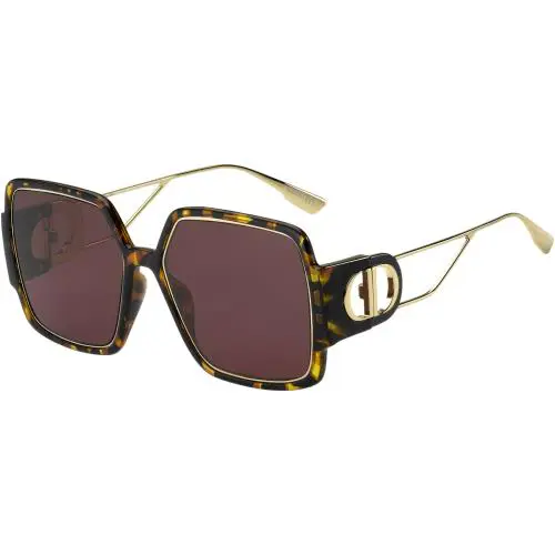 Sunglasses 30MONTAIGNE2 EPZ-U1 57mm Yellow Red Havana / Red Lens by Dior