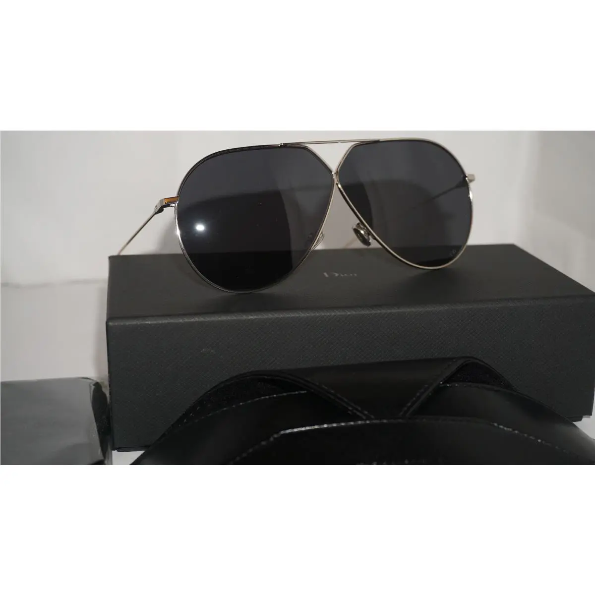 Christian Dior Sunglasses DIORSTELLAIRE3 Gold Aviator Green 3YG 65 01 145