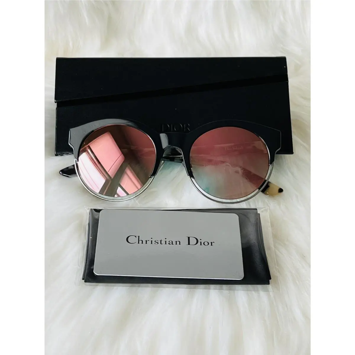 Rose Gold Sunglasses by Dior