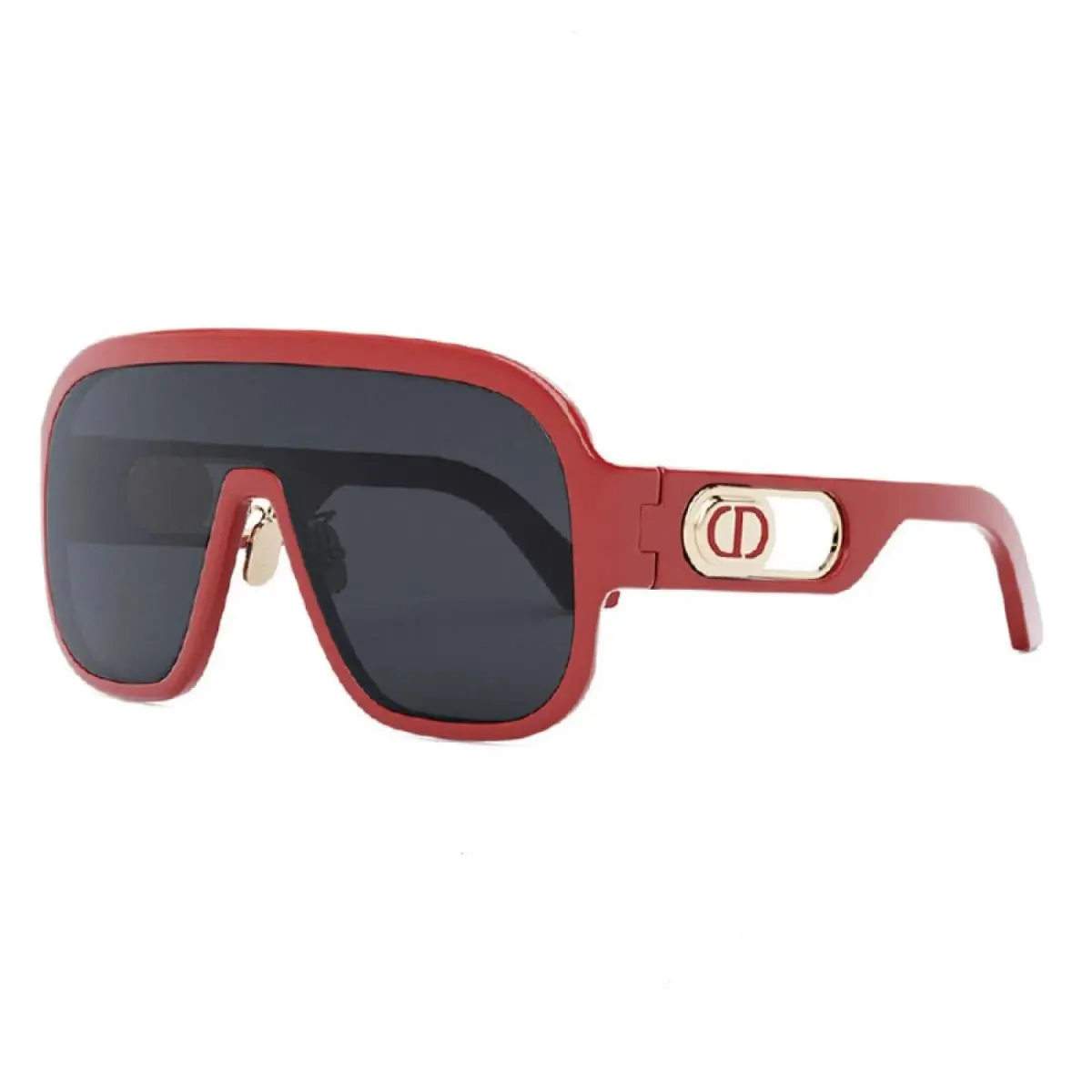 bobbysport M1U 35A0 Shield Red/gray Women`s Sunglasses Frame by Dior