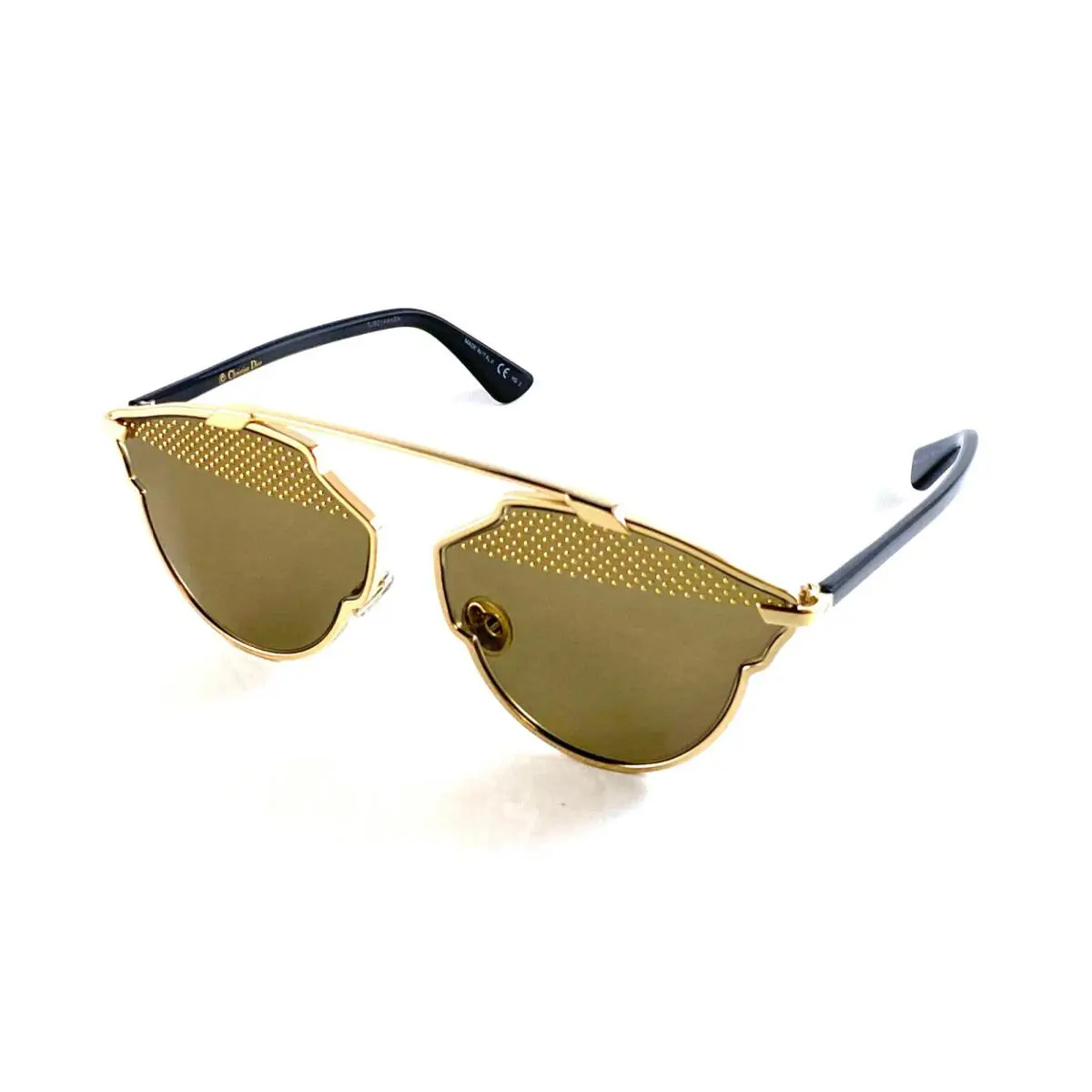 Christian  soreals RHL5V Gold/brown Sunglasses 59-13-140 by Dior