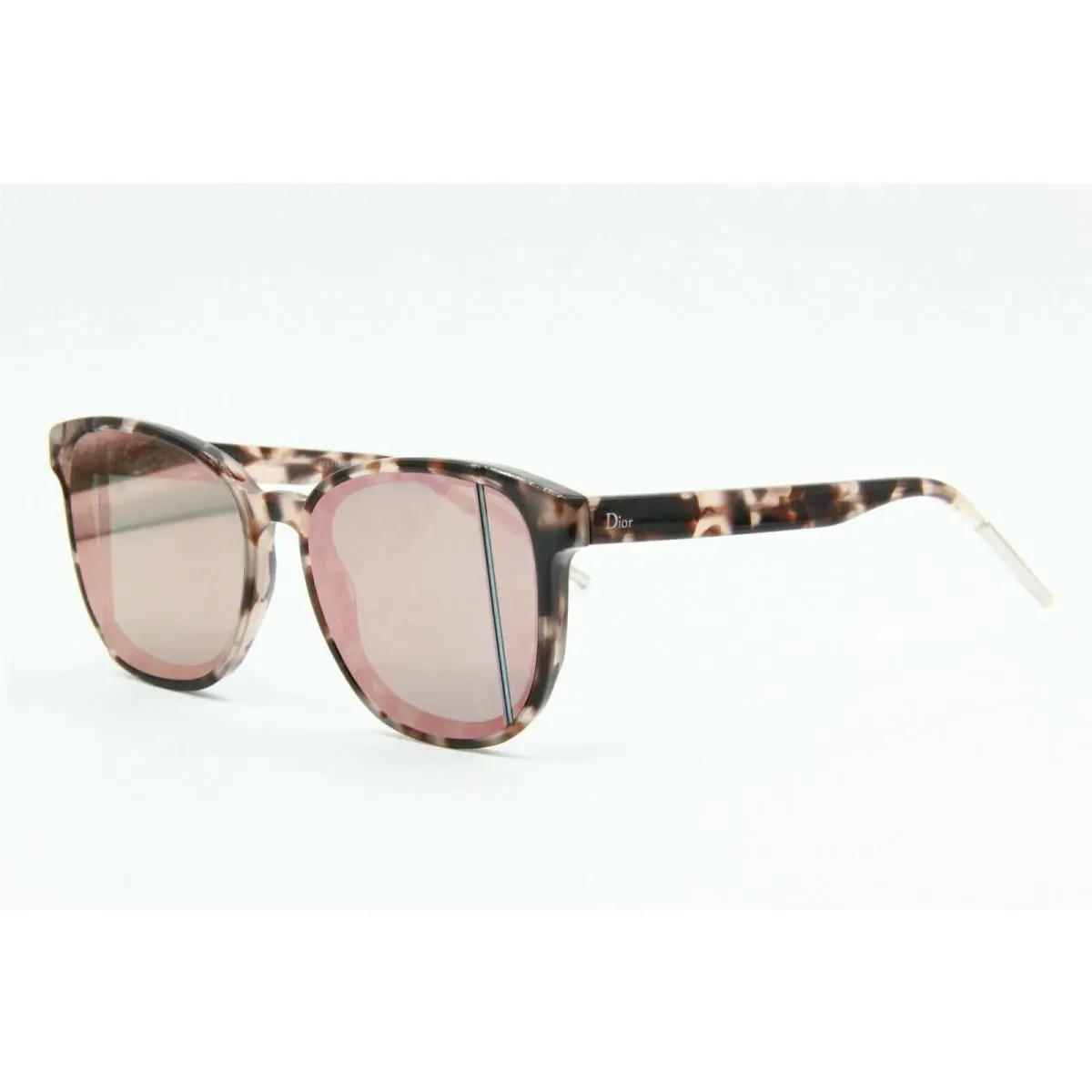 Christian Dior Diorstepf 3Y6/R2 Havana Rose w Pink Mirror Lens Sunglasses Italy