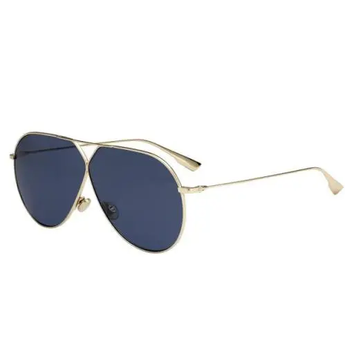 Christian  Stellaire 3 0J5G/KU Gold/blue Women`s Sunglasses by Dior