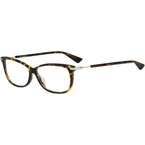 Eyeglasses DIORESSENCE8 0SCL 53mm Yellow Havana / Demo Lens by Dior