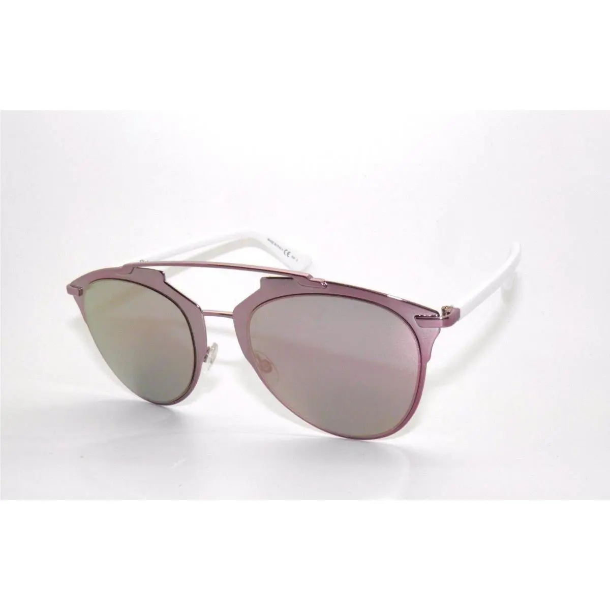 Christian  Reflected Pink White/grey Rose Gold Mirroed M2Q/0J Sunglasses by Dior