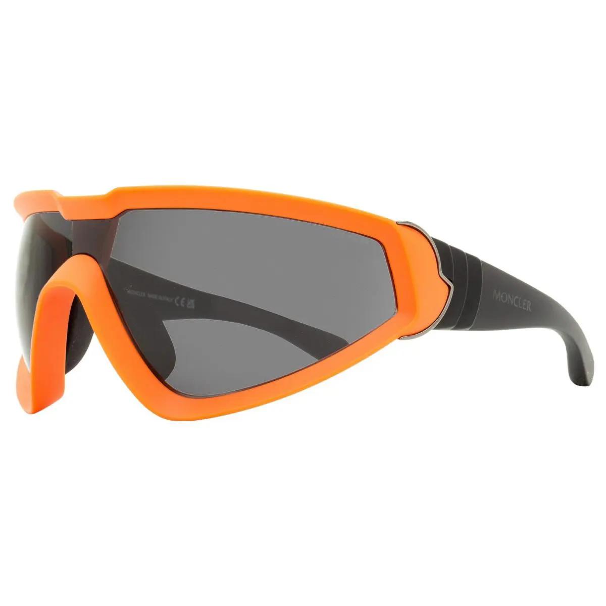 Wrapid Sunglasses ML0249 43A Matte Orange/black 0mm by Moncler