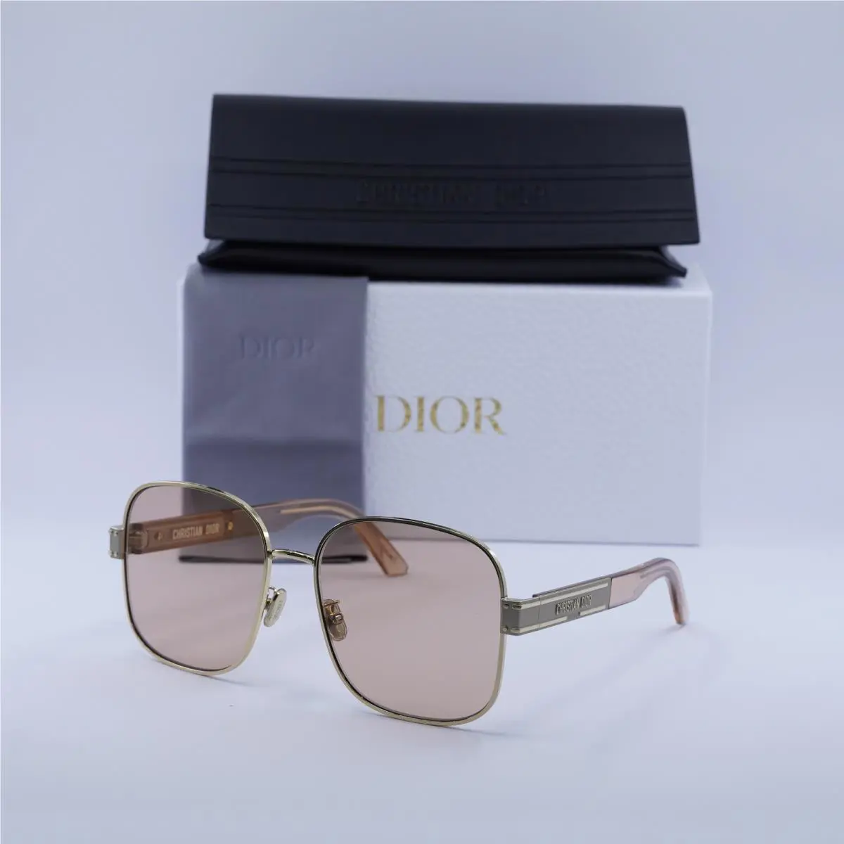 Dior Diorsignature S5U B0L0 Shiny Gold/nude 60-18-140 Sunglasses
