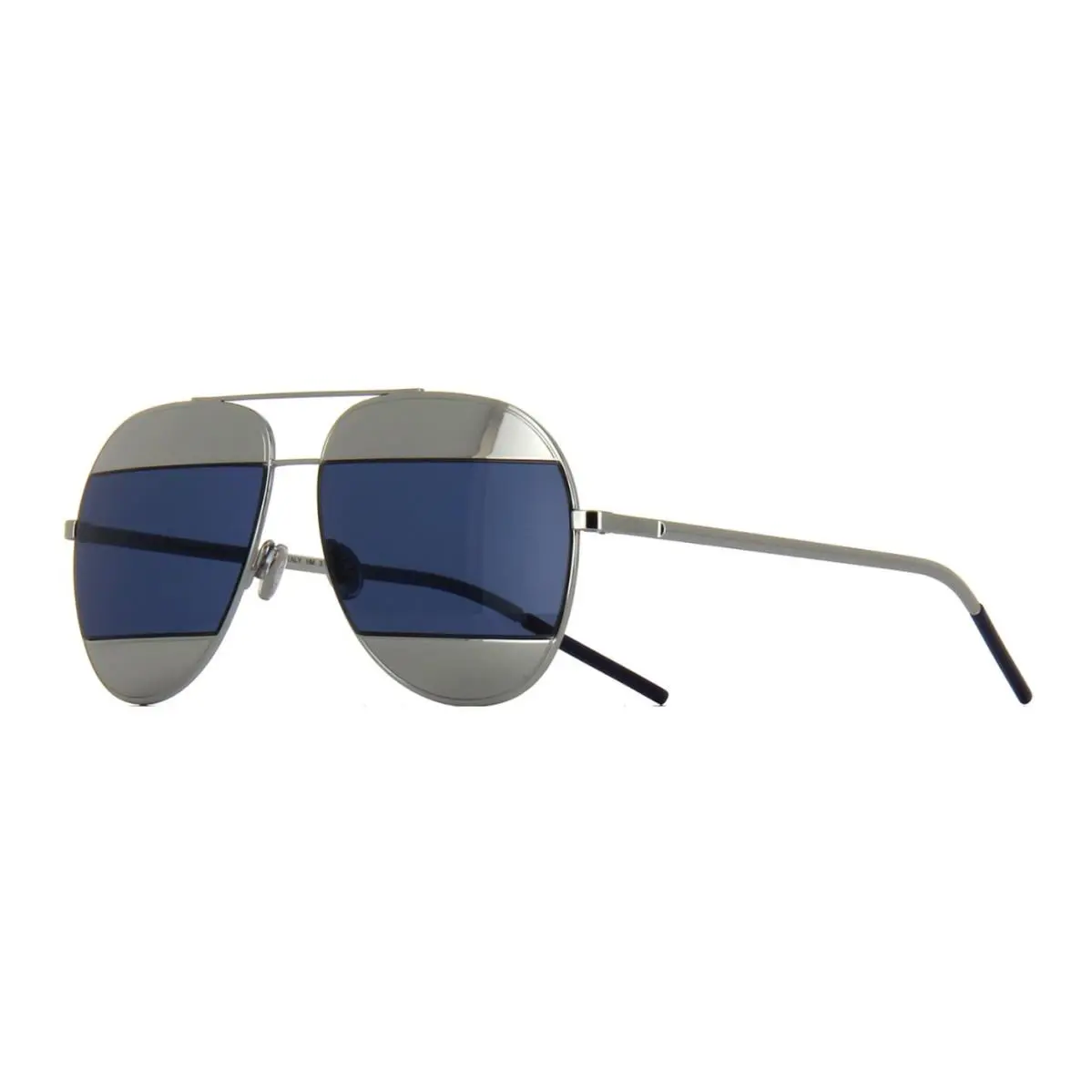 Christian  Split 1 Palladium/palladium Grey Blue 010/KU Sunglasses by Dior