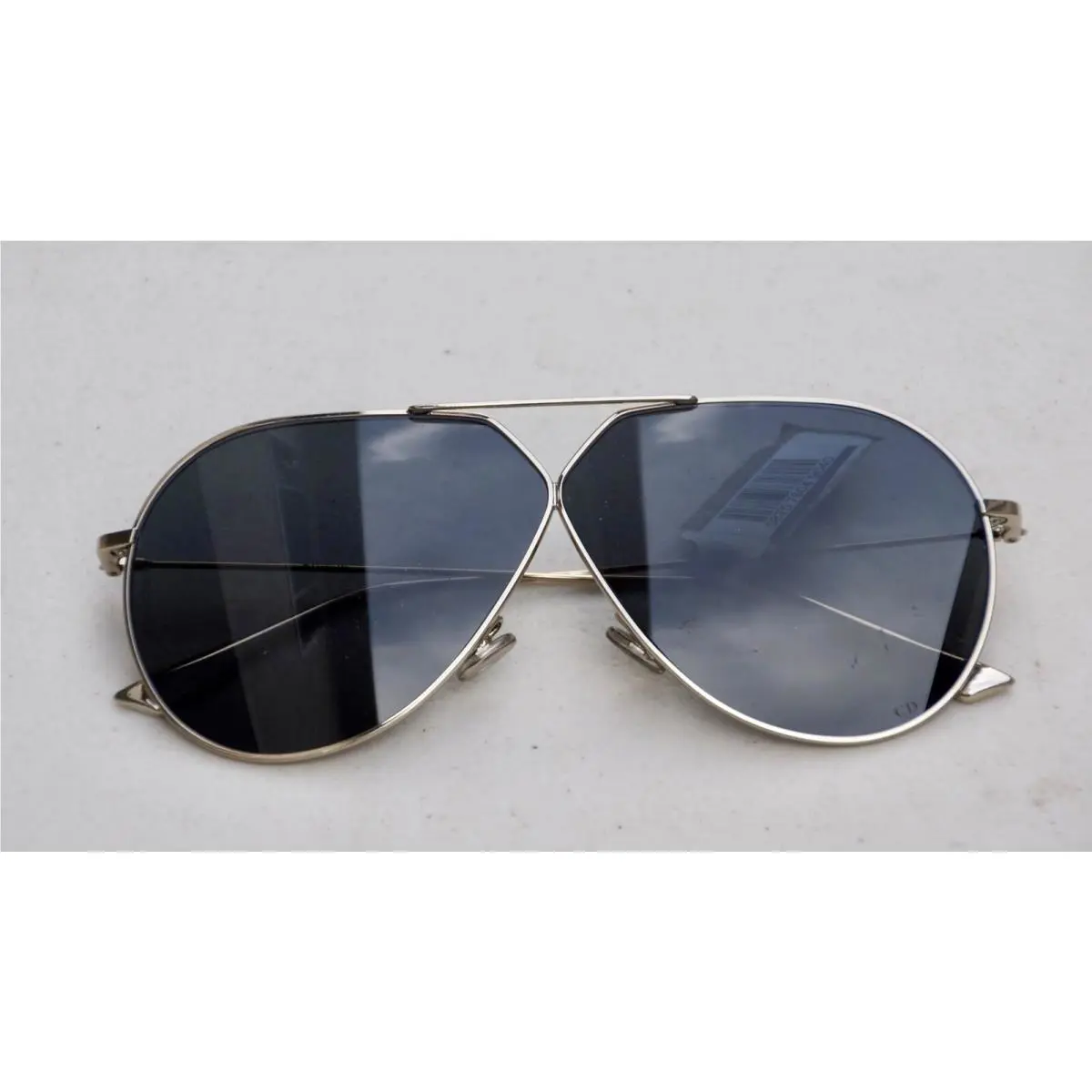 Christian   Stellaire 3 3YGIR Silver Sunglasses 65-01 by Dior
