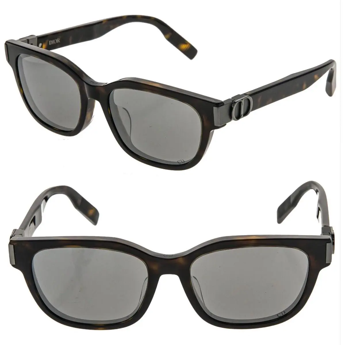 Christian  Cdicon S1F Brown Gunmetal Logo Mirror Sunglass DM40122F CD Icon by Dior