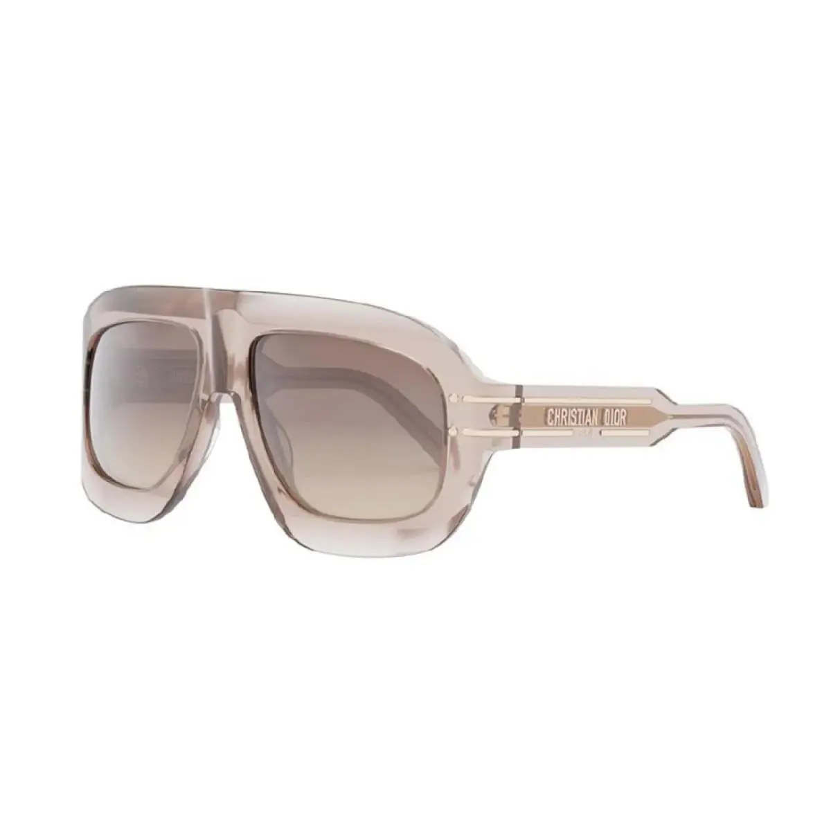 Dior Diorsignature M1U 40F1 Aviator Crystal Pink 58 mm Women`s Sunglasses Frame - Frame: Pink, Lens: Roviex