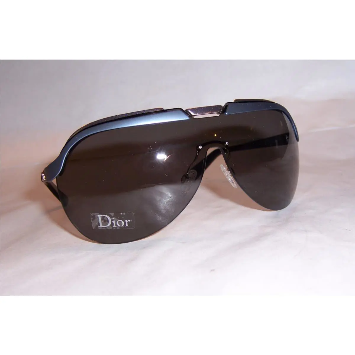 Christian  Solar/s QWU-Y1 Gold Blue/gray Sunglasses by Dior