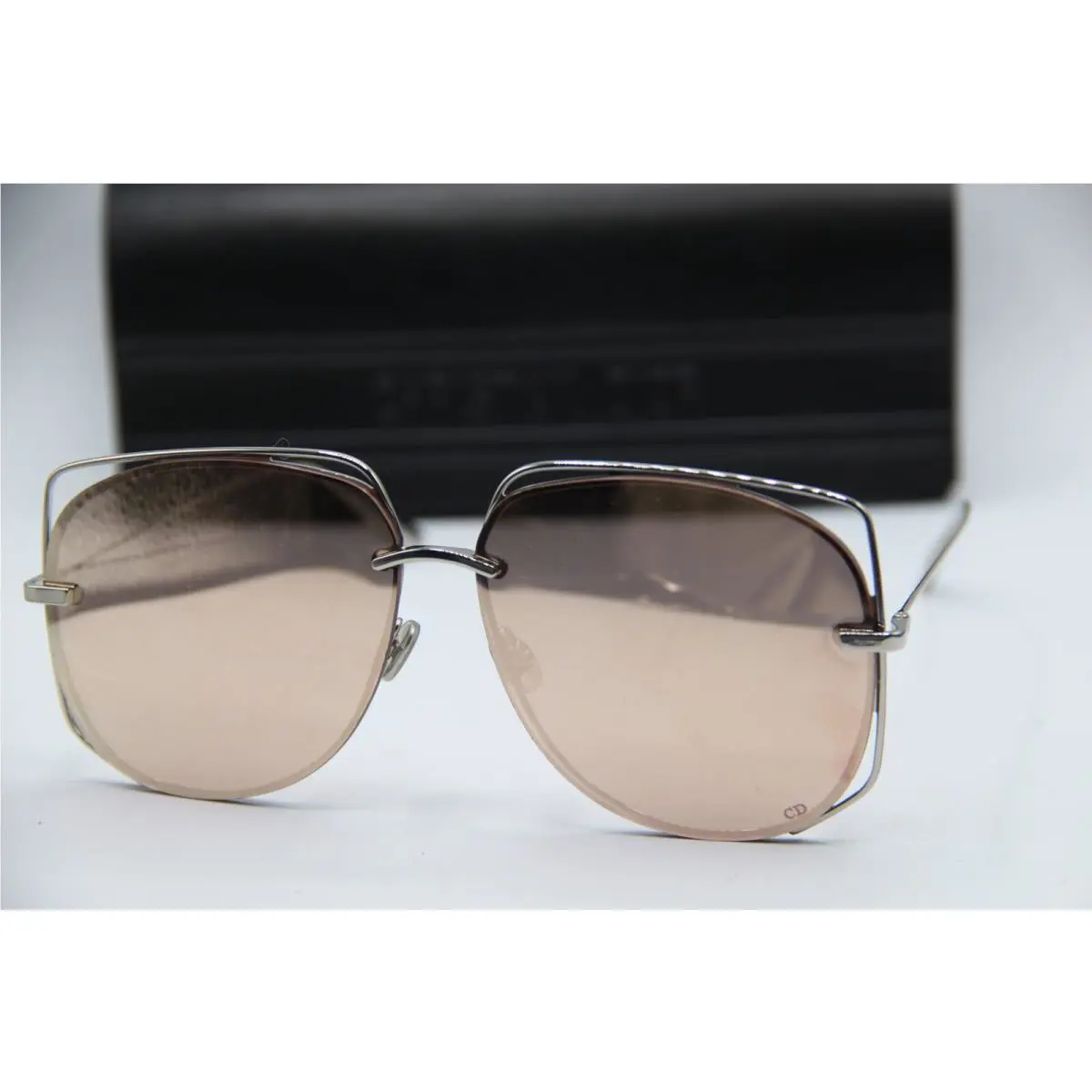 Christian Dior STELLAIRE6 010SQ Silver Frames Sunglasses 61-12