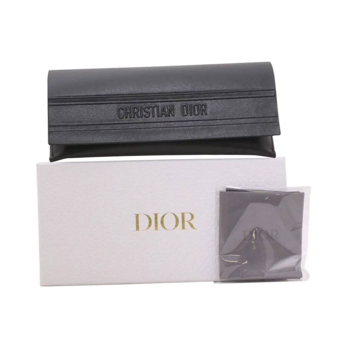 Christian  Large Pouch Sunglasses Case and Dust Cloth by Dior