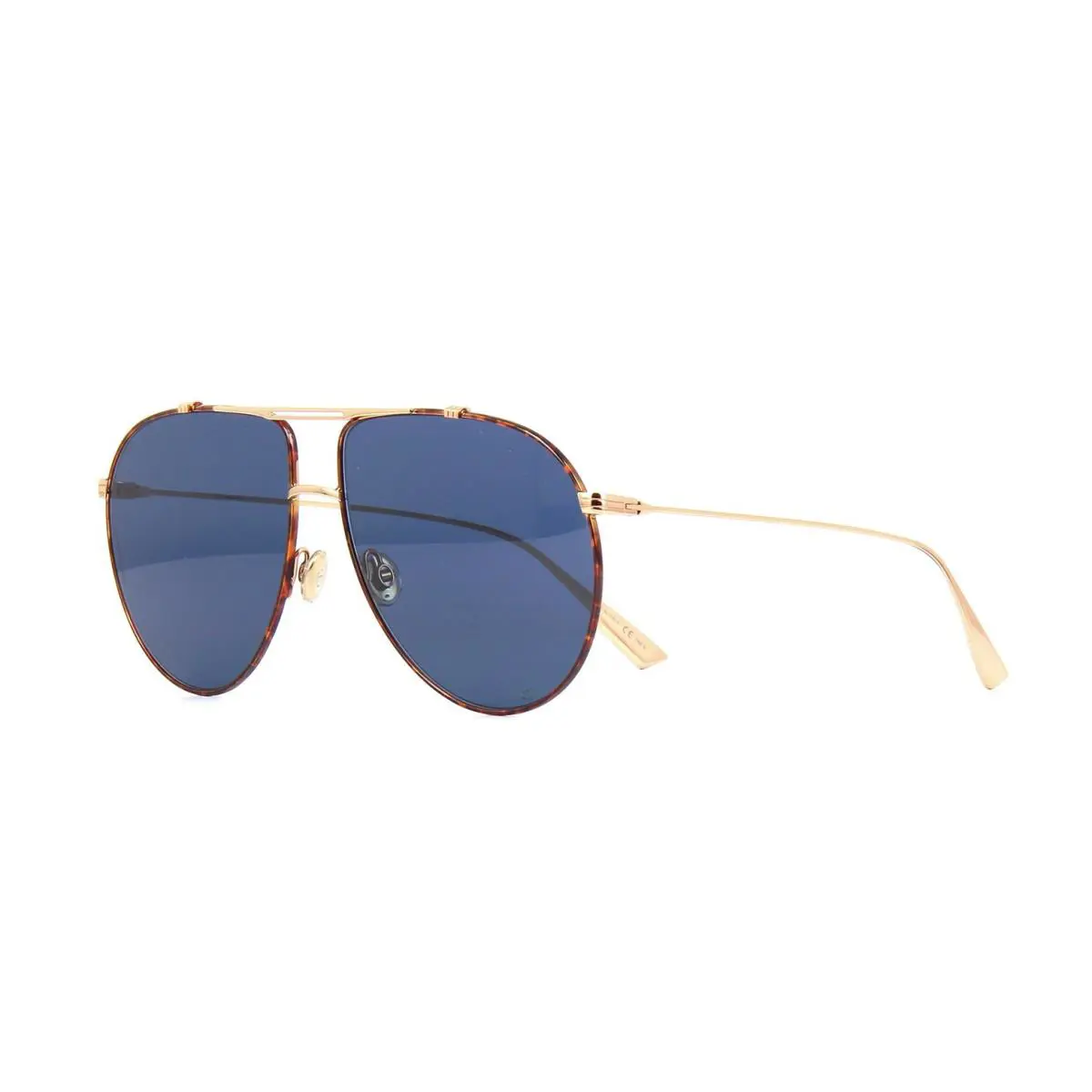Monsieur 1 Havana and Gold/blue 06J/A9 Sunglasses by Dior