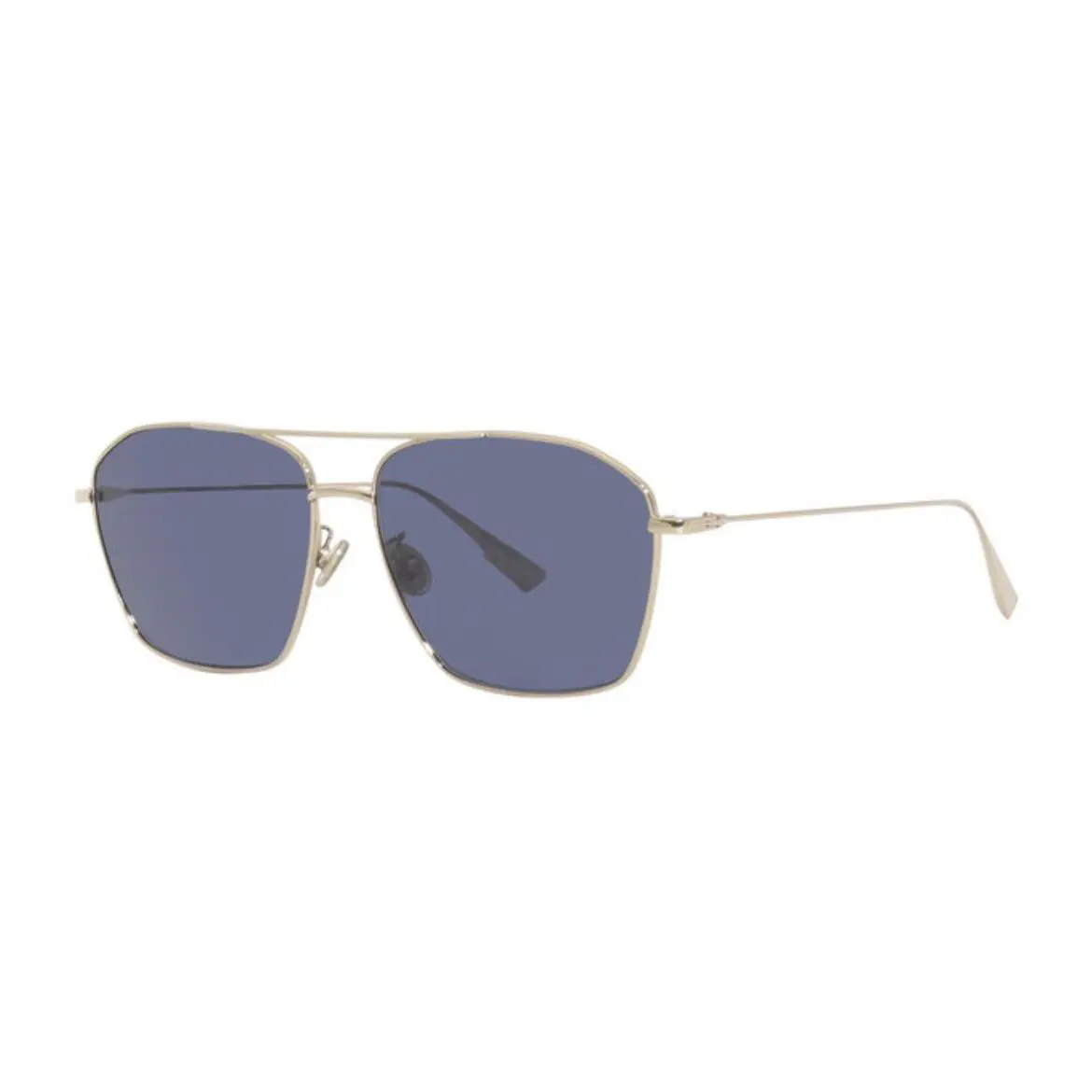 J5GKU Sunglasses Gold/blue Lenses 57mm by Dior