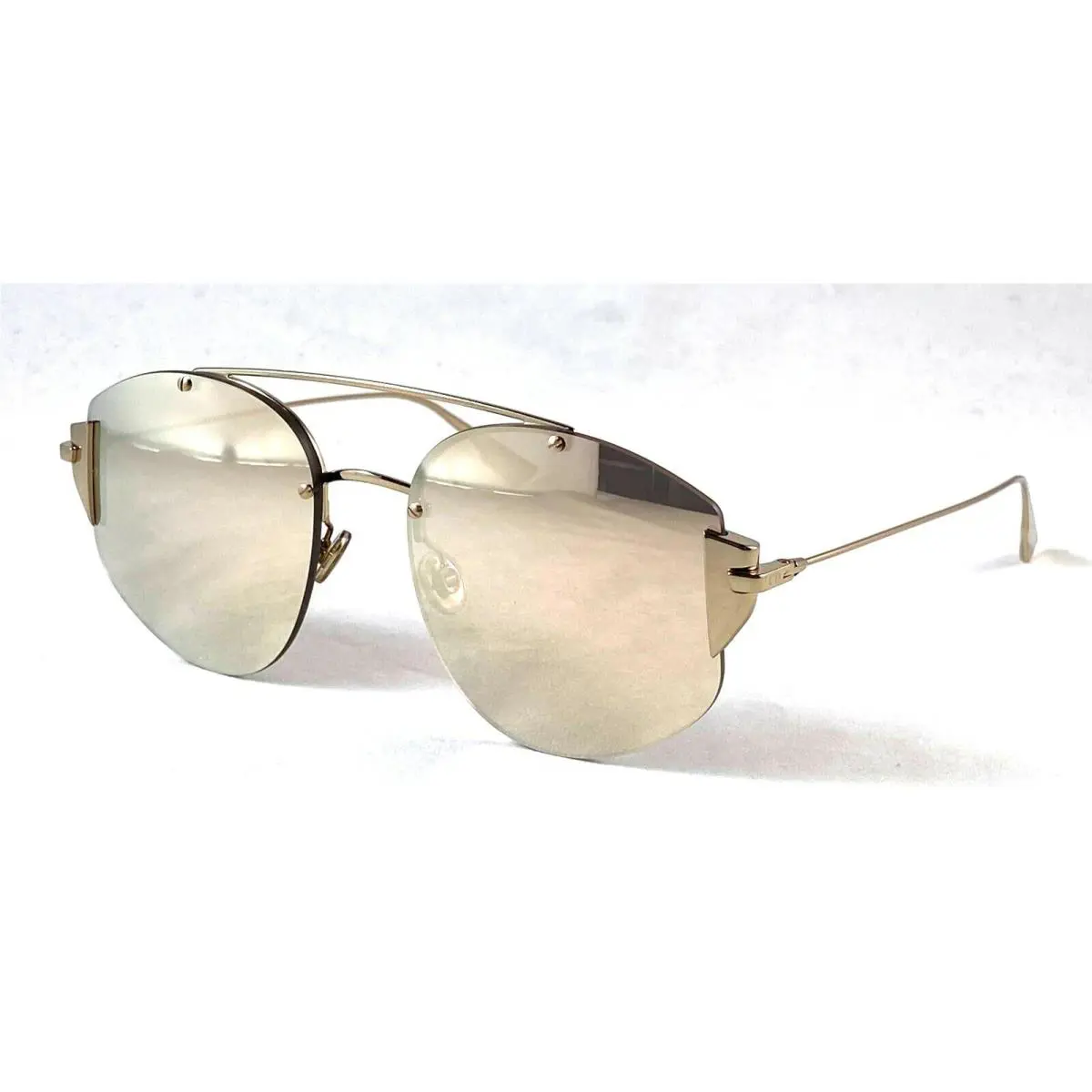 Christian Dior Diorstronger J5G Gold / SQ Multilayer Gold Lens Sunglasses 58-18
