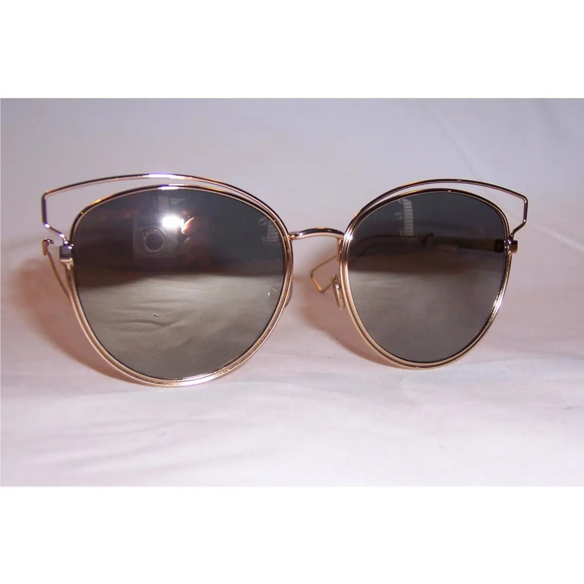 Christian  Sideral 2/S 000-UE Gold/ivory Mirror Sunglasses by Dior
