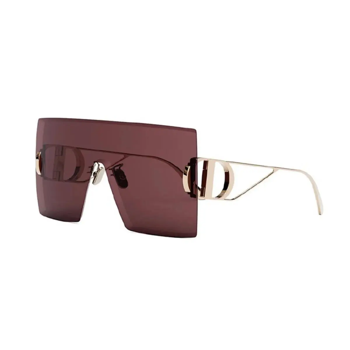 30MONTAIGNE M1U B0D0 Square Gold/burgundy 143 mm Women`s Sunglasses Frame by Dior