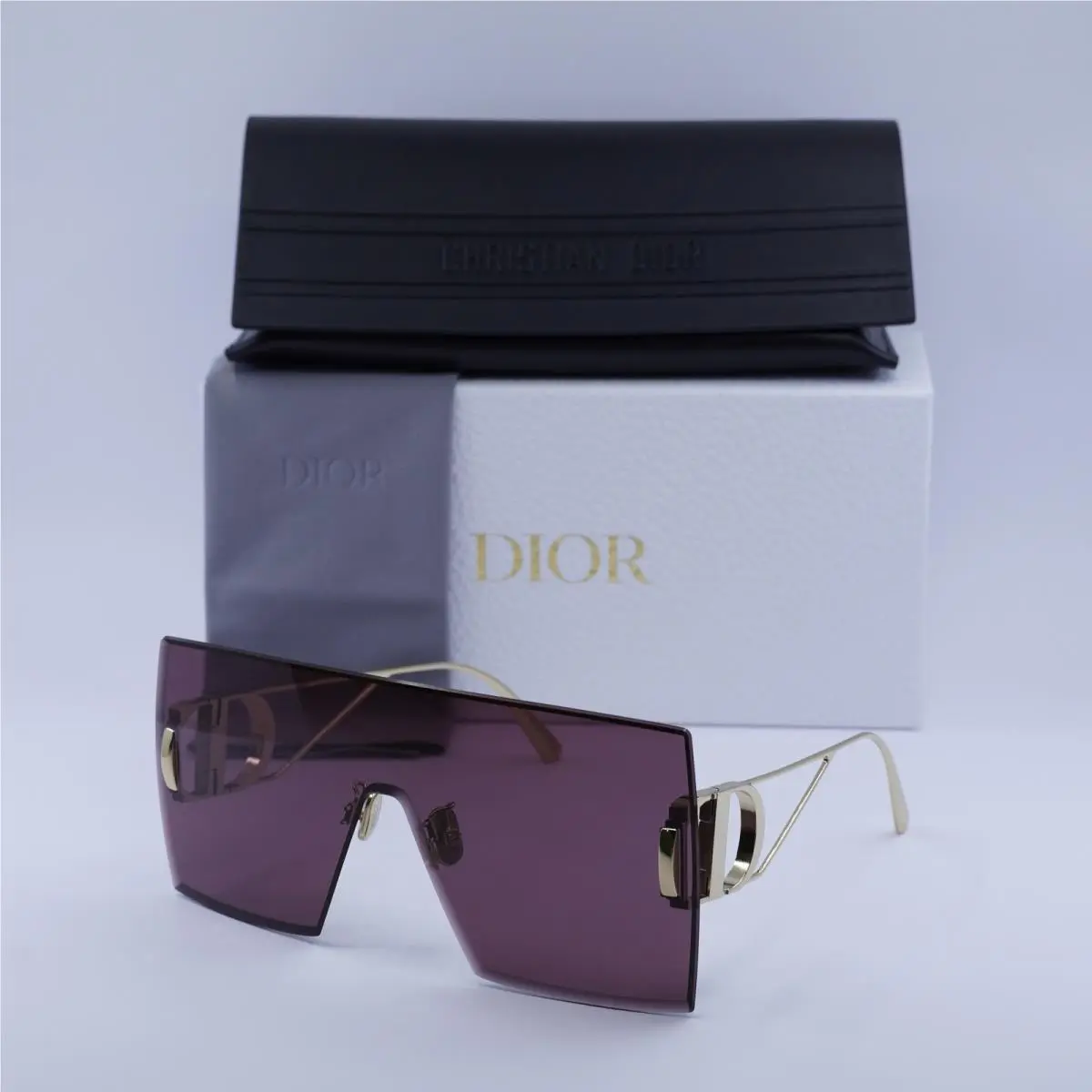 30MONTAIGNE M1U B0D0 Gold/burgundy 143-0-135 Sunglasses by Dior