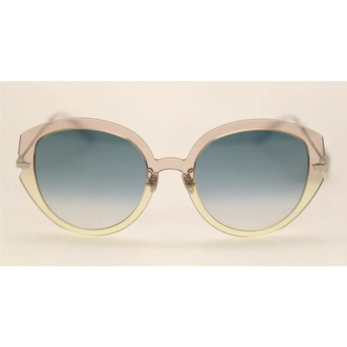 Christian Dior ATTITUDE3 GVZ-08 Shaded Pink Yellow/blue Gradient Sunglasses 660