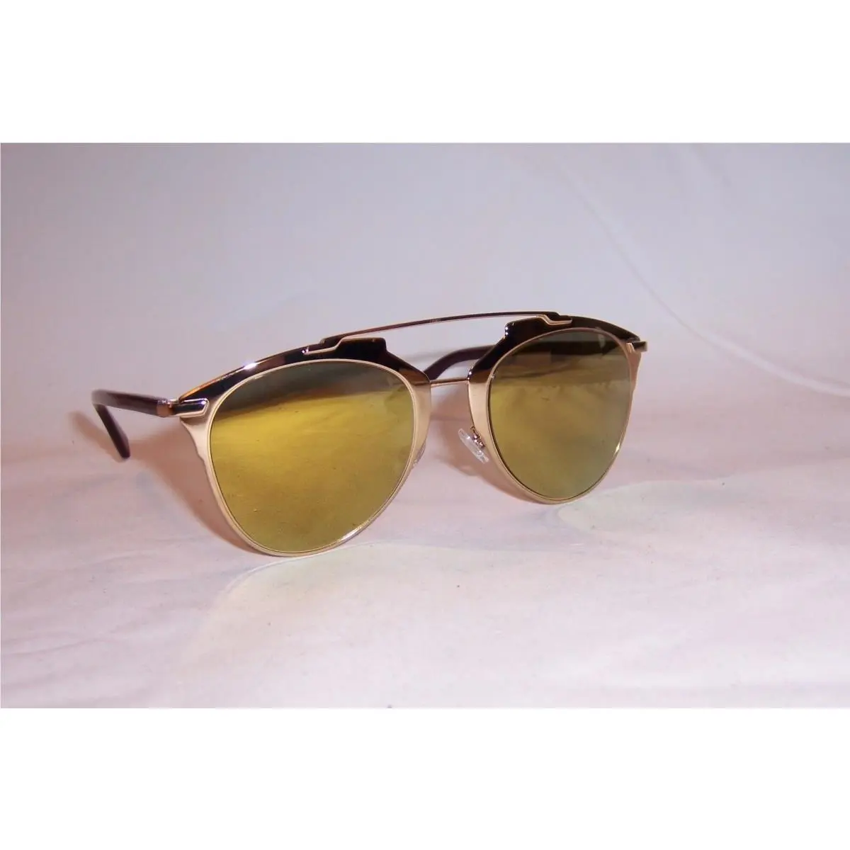 Christian  Reflected/s YC2-K1 Gold/gold Mirror Sunglasses by Dior