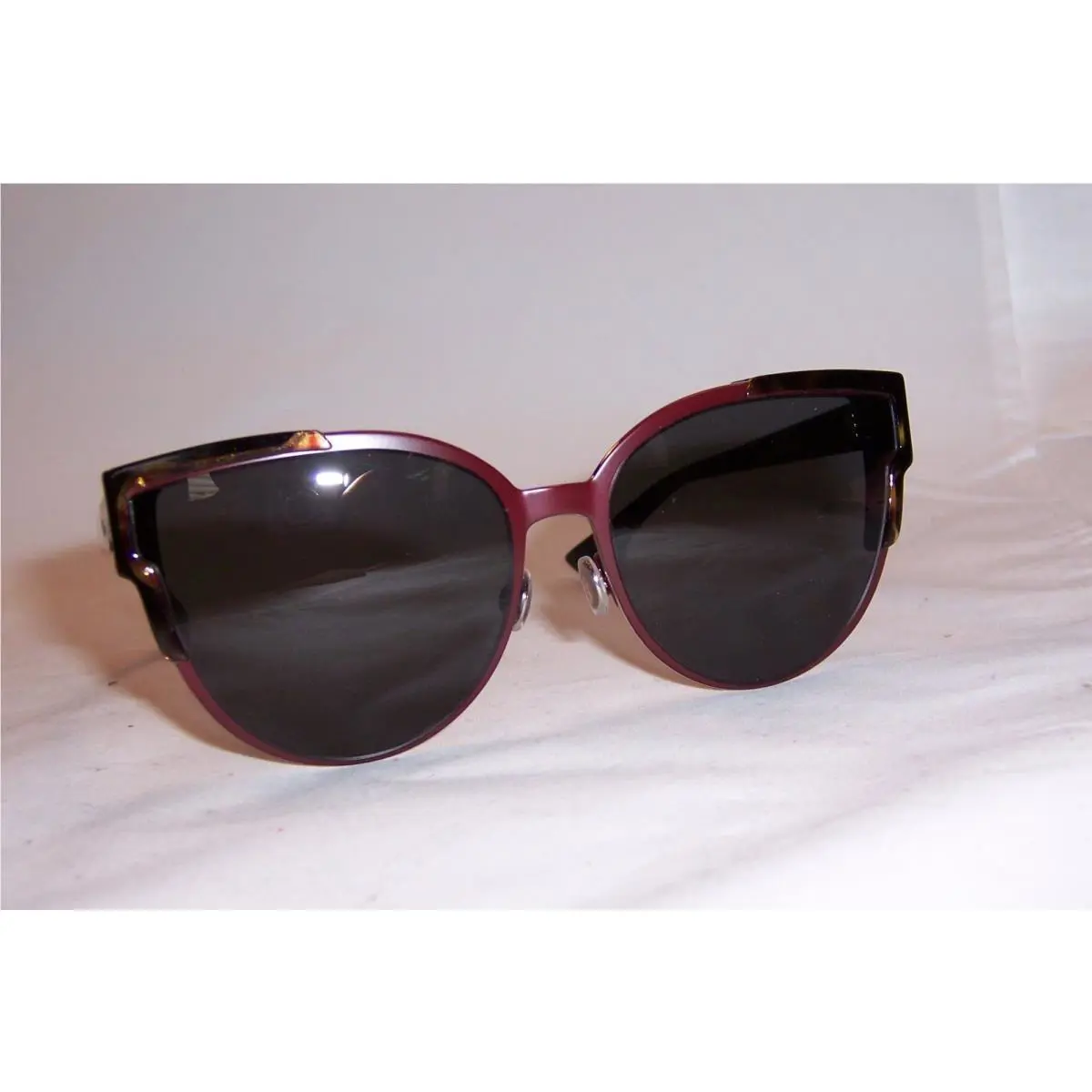 Christian  Wildly /s P7L-Y1 Red Havana/gray Sunglasses by Dior