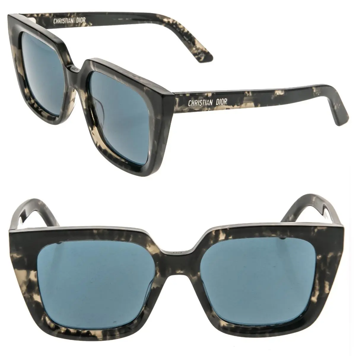 Christian  Midnight S1I Blue Gray Marble Sunglasses midnight CD40092I by Dior