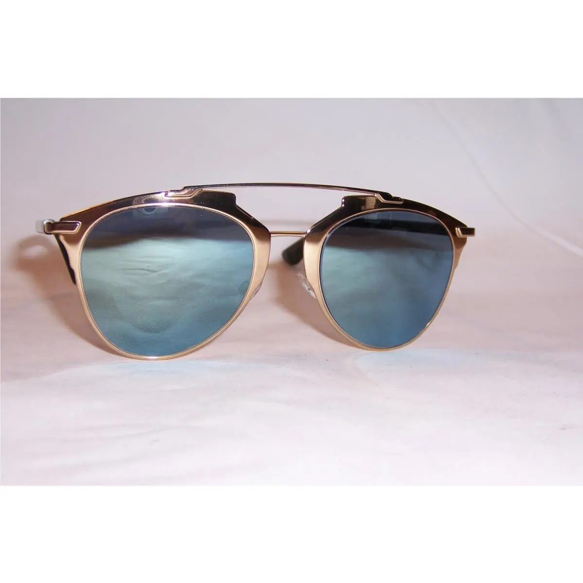 Christian  Reflected/s XX8-3J Gold/azure Mirror Sunglasses by Dior