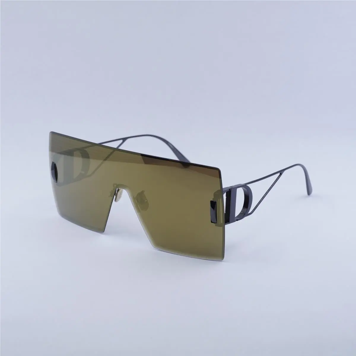 30MONTAIGNE M1U H4F5 Shiny Gunmetal/gold Mirror --135 Sunglasses by Dior