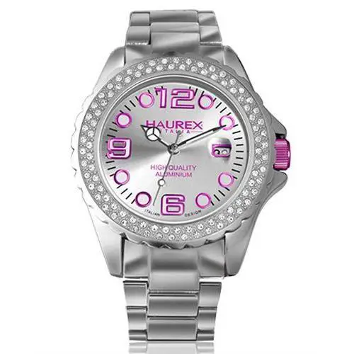 Haurex Rhinestone Emebllished Quartz Analogue Women`s Watch