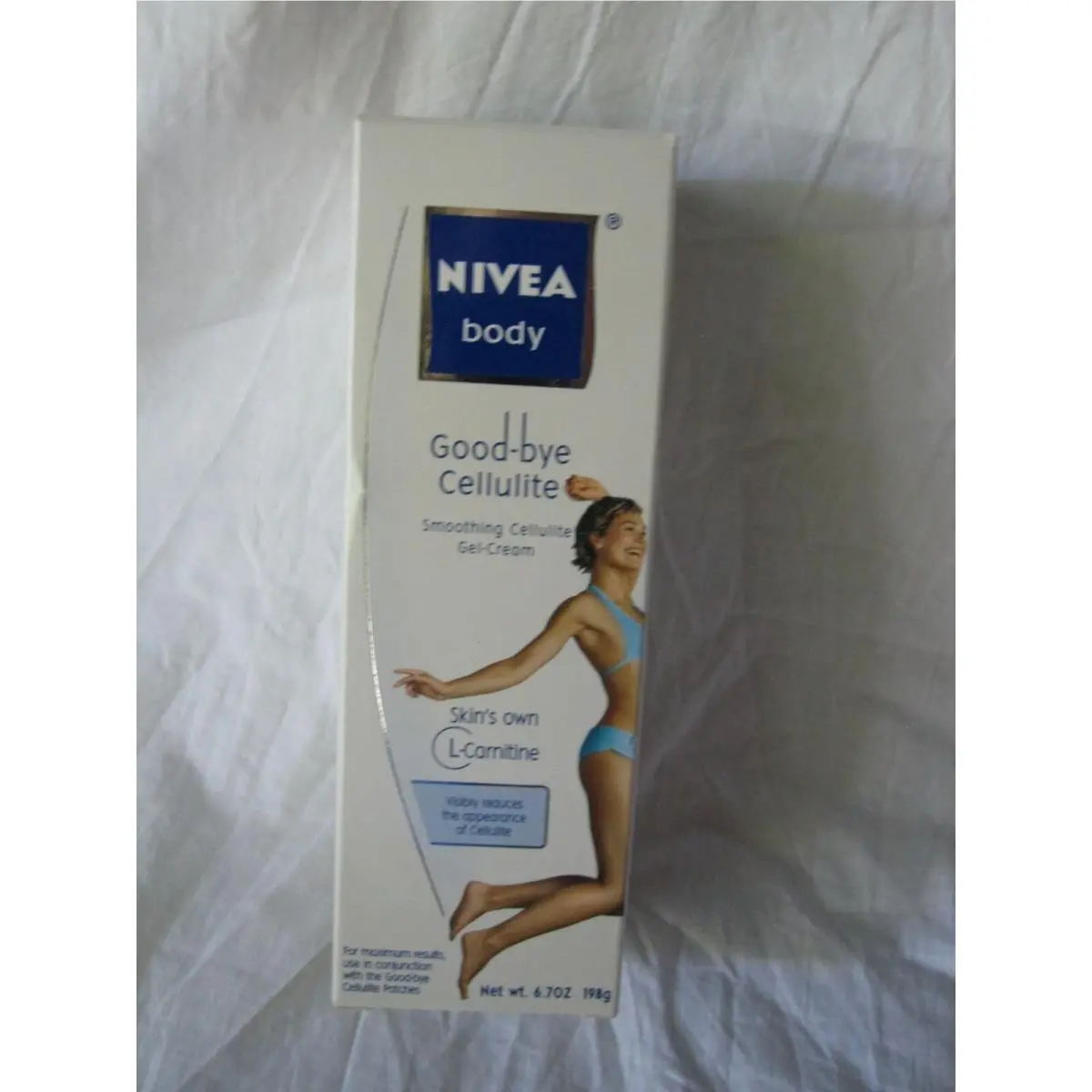 Body Good-bye Cellulite Smoothing Gel Cream 6.7 oz L-carnitine Rare by Nivea