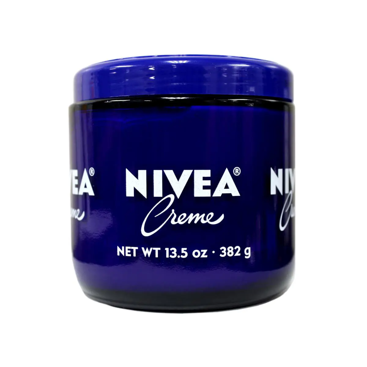 3 Pack Nivea Crème For Face Hands and Body Glass Jar Net Wt 13.5 oz 382 g