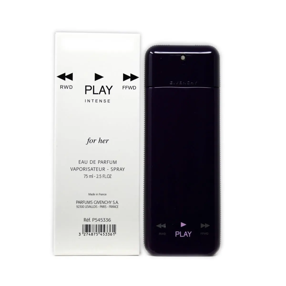 Play Intense For Her Eau DE Parfum Spray 75 ML/2.5 Fl.oz. T by Givenchy