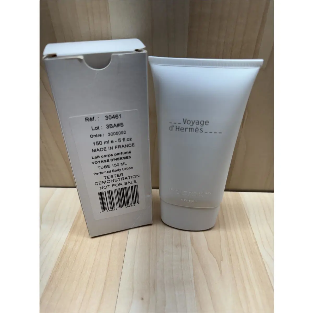 Voyage D`hermes Perfumed Body Lotion Tube 5.0 Fl. Oz. Ntwb