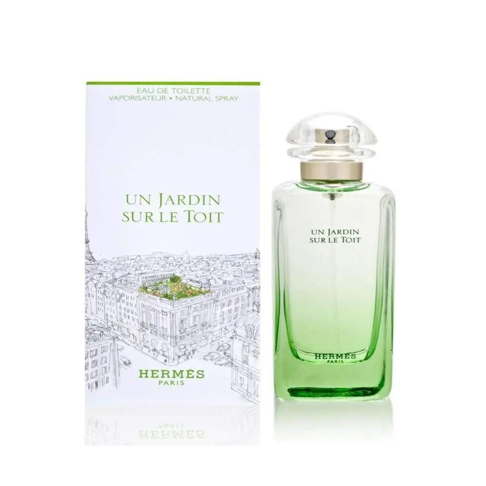 Hermes Un Jardin Sur Le Toit Eau De Toilette Spray Perfume For Women 3.3 Oz