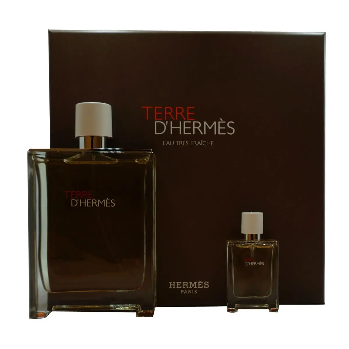 Terre D`hermes Eau Tres Fraiche 2 Piece Gift Set Eau DE Toilette Spray 125ML